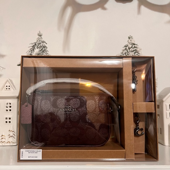 Coach Boxed Nolita Bag 15 In Signature Canvas - Picture 9 of 10